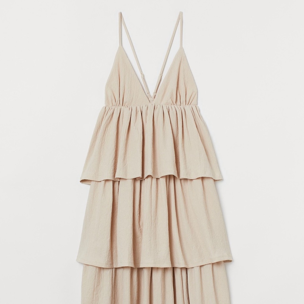 beautiful boho tiered dress